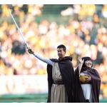 代打の神様・八木&ldquo;ジェダイ姿&rdquo;で甲子園登板