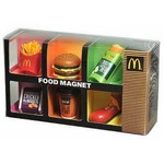 マックの商品がマグネットに、「フード マグネット」キャンペーン。