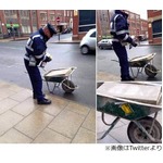 手押し車に&ldquo;駐車違反&rdquo;切符、職務熱心すぎる？ 駐車監視員が話題。