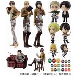 進撃フィギュア多数の一番くじ、12等級全43種の豪華ラインアップ。