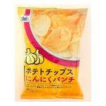 ガーリック臭爆発「ポテトチップスにんにくパンチ」