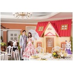 「シルバニア」世界観で結婚式、日本初のウエディングプランが登場。