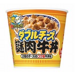 「カップヌードル 謎肉牛丼」新作は&ldquo;ダブルチーズ&rdquo;
