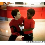 スパイダーマン役のトム・ホランドが病院訪問