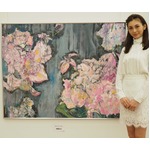 押切もえが2年連続の二科展入選