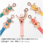 セーラームーンのスマホアクセ、ムーンスティック＆変身スティック。