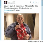 70年後に届いたXmasプレゼント、&ldquo;サンタにお願い&rdquo;古い手紙の主判明。