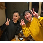 ノンスタ石田明、ナイナイ岡村隆史と&ldquo;満面の笑み&rdquo;2ショット「幸せでした」