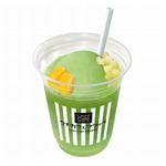 「ウチカフェフラッペ」に新作、女性に人気のグリーンスムージー投入。