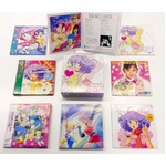 クリィミーマミ7枚組サントラ、アナログLP盤のアートワークを再現。