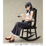 「ビブリア」栞子さんを立体化、原作の表紙イラストを忠実に再現。