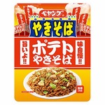 ペヤング新顔はポテトやきそば、甘さ効かせたソースに相性バッチリ。
