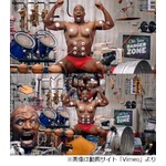 筋肉を巧みに操り楽器&ldquo;演奏&rdquo;、視聴後に遊べるウェブCMが話題に。