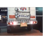 車の警告音をたむけんギャグに、バック時流れるボイスに「うぜえｗｗ」。