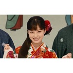 橋本環奈がキュートな晴れ着姿、新春CMで&ldquo;1000年に1人&rdquo;の魅力発揮。