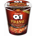 濃厚ビーフシチューのカップ麺、1分間で完成の「明星 Quick1」から。