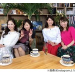 相武紗季姉妹＆木南晴夏姉妹のレア4ショット