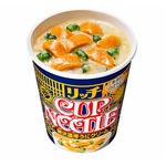 新開発&ldquo;ほぼウニ&rdquo;入り濃厚カップヌードル