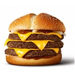 マクドナルド、厚いビーフパティ3枚の&ldquo;サムライマック&rdquo;が1年半ぶり復活