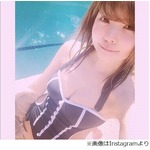 益若つばさのセクシーな水着姿に絶賛