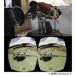 &ldquo;鳥の気分&rdquo;体験できる装置、翼羽ばたかせ風感じるシミュレーター。