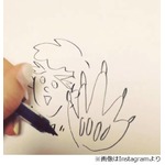 吉木りさの&ldquo;ゆる&rdquo;ぬ〜べ〜、鼻歌まじりにスラスラ描く動画を公開。