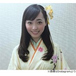 &ldquo;まいんちゃん&rdquo;福原遥が人生初の袴姿