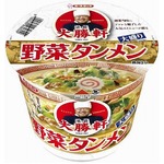 「大勝軒」幻のタンメンを再現、エースコックが大盛バケツ型で。