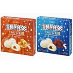 とろける至福の雪見だいふく、アイスのまん中に生チョコや生キャラメル。