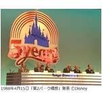 TDS15周年の軌跡辿るムービー、超貴重な建設風景や注水シーンも。