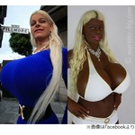 爆乳モデル&ldquo;黒ギャル化&rdquo;に賛否両論