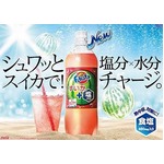 史上初&ldquo;塩&rdquo;配合したファンタ、夏に爽やか「すいか」フレーバー。