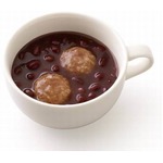 今年もモスのあったかデザート、秋冬の定番「玄米餅のおしるこ」。