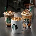 スタバ人気商品を秋アレンジ、キャラメル マキアートに2つの新商品。