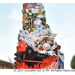 勇壮な&ldquo;スター・ウォーズ山笠&rdquo;博多を駆ける