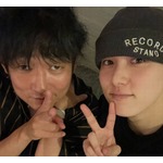 ノンスタ石田、INI・尾崎匠海と&ldquo;ほろ酔い&rdquo;仲良し2ショット