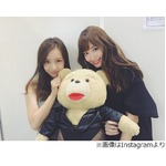 こじはる＆ともちん2ショット、久々の対面に「会いたかった〜」。