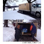 日本にもデカすぎるAmazonの箱、日産「デイズ ルークス」をお届け。