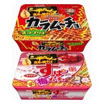 カラムーチョとすっぱムーチョのカップ焼きそば