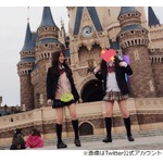 桃乃木かなの&ldquo;制服ディズニー&rdquo;に大絶賛