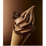 ゴディバが&ldquo;Wチョコ&rdquo;のソフト、2種類のダークチョコレートを使用。