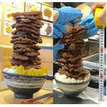 カツ18枚積み上げたメガ盛りタワーソースカツ丼
