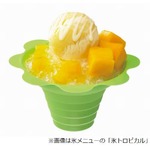 ハーゲンのアイスが氷と合体、ショップで夏季限定の「氷メニュー」。