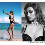 ローラのセクシー黒ビキニ姿に大絶賛