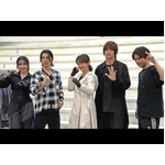 女殺し屋役の花總まり、「プロフィルに『趣味＝アクション』と書けるように頑張りたい」（ミュージカル「破果-パグァ-」稽古場取材会／花總まり 浦井健治 中山優馬 熊谷彩春 武田真治）