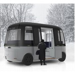 無印良品が&ldquo;自動運転バス&rdquo;の車体デザイン