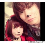 益若つばさ＆Fukaseのハロウィン2ショット