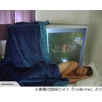 &ldquo;東芝43型TVとの日々&rdquo;に反響、男性4人組が競売サイトに珍写真。