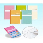 綺麗に見える文字書けるノート、ナカバヤシが「文字力アップノート」。