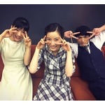 べっぴんさん芳根・蓮佛・高良の仲良しショット